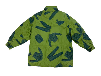 Moschino 80s/90s green coat