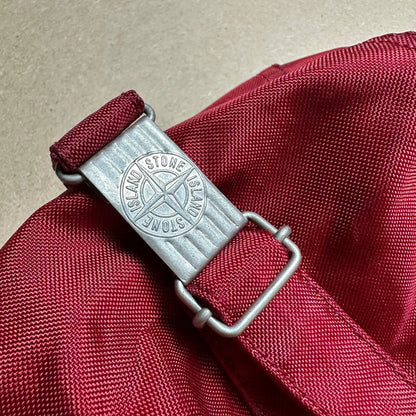 A/W 1993 Crimson Red Formula Steel Balaclava Parka