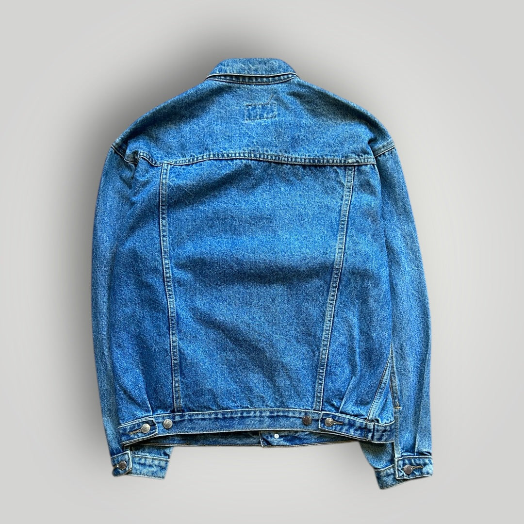Armani Jeans True Blue Gold Label Denim Jacket L | Default Title, Blue