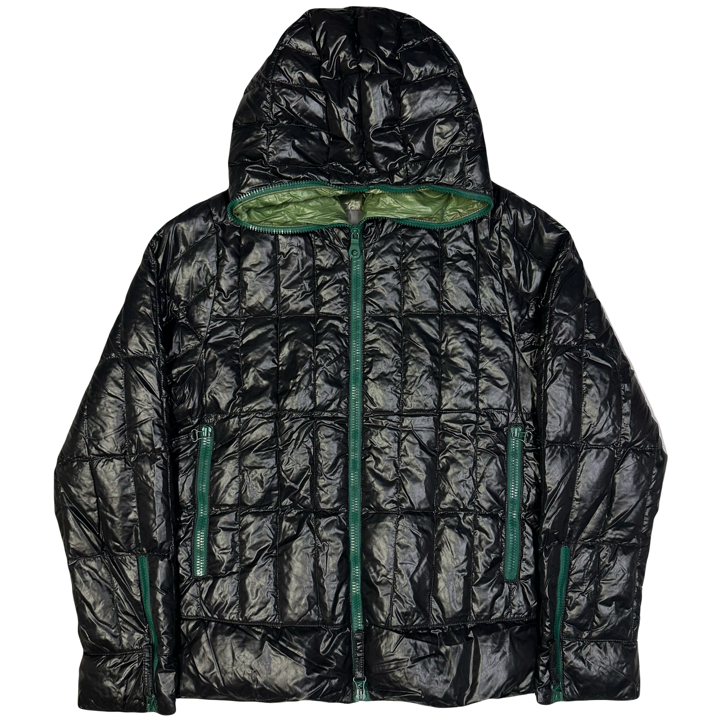 Duvetica Square Stitch Puffer Jacket In Black ( S )