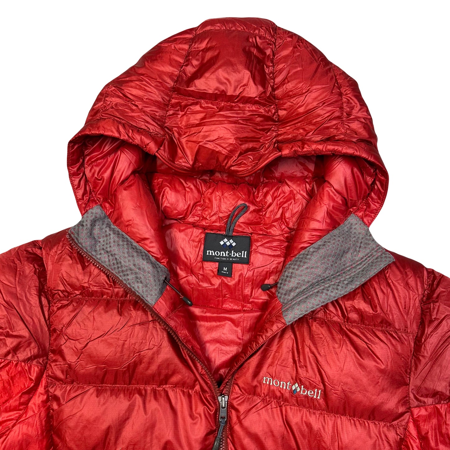 Montbell Puffer Jacket In Red ( M )