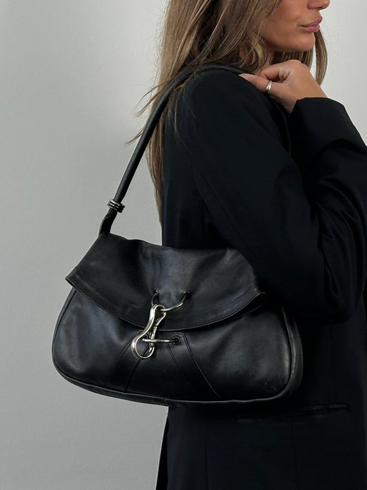 Emporio Armani 1990s Leather Shoulder Bag