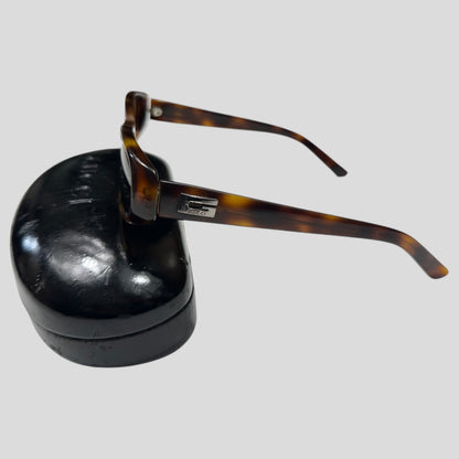 Gucci by Tom Ford 90’s Tortoiseshell G Logo Sunglasses | O/S, Brown