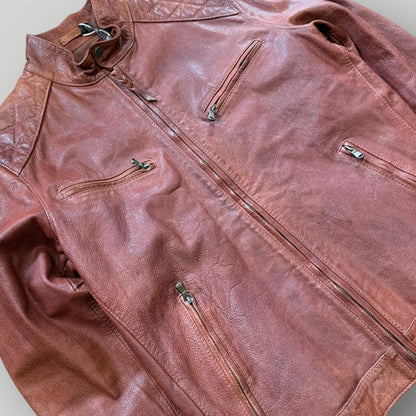 C.P. Company 100% Leather Biker Jacket 50