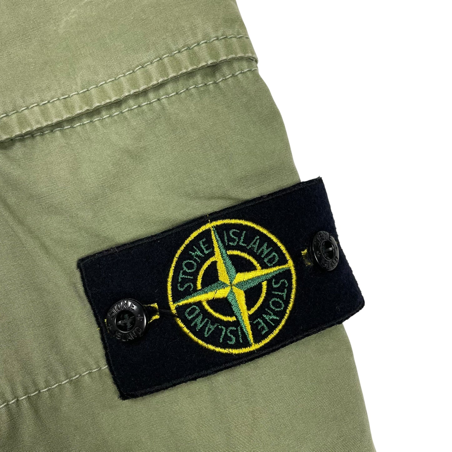 Stone Island Cargo Shorts, W36” | O/S, Olive Green