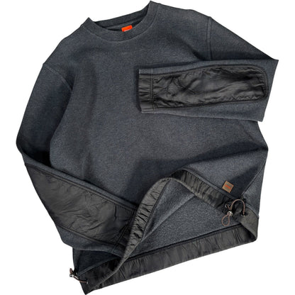 Hugo Boss Orange 00’s Panelled Sweatshirt L | Large, Grey
