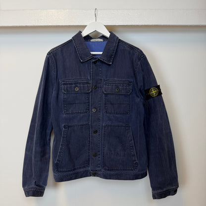2011 Stone Island Denim Jacket (L) | Large, Indigo