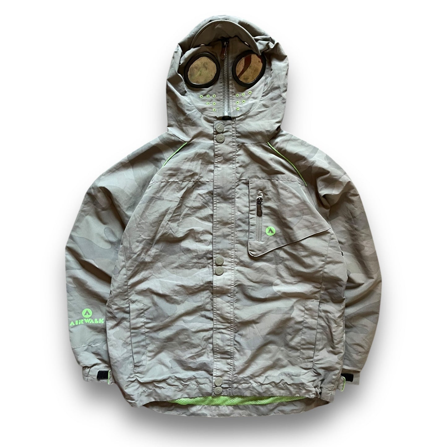 2000's Airwalk Camo Goggle Jacket (S/M) | Default Title, Camo