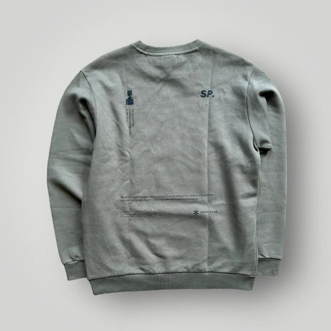 Snow Peak Crewneck Outdoor Jumper M
