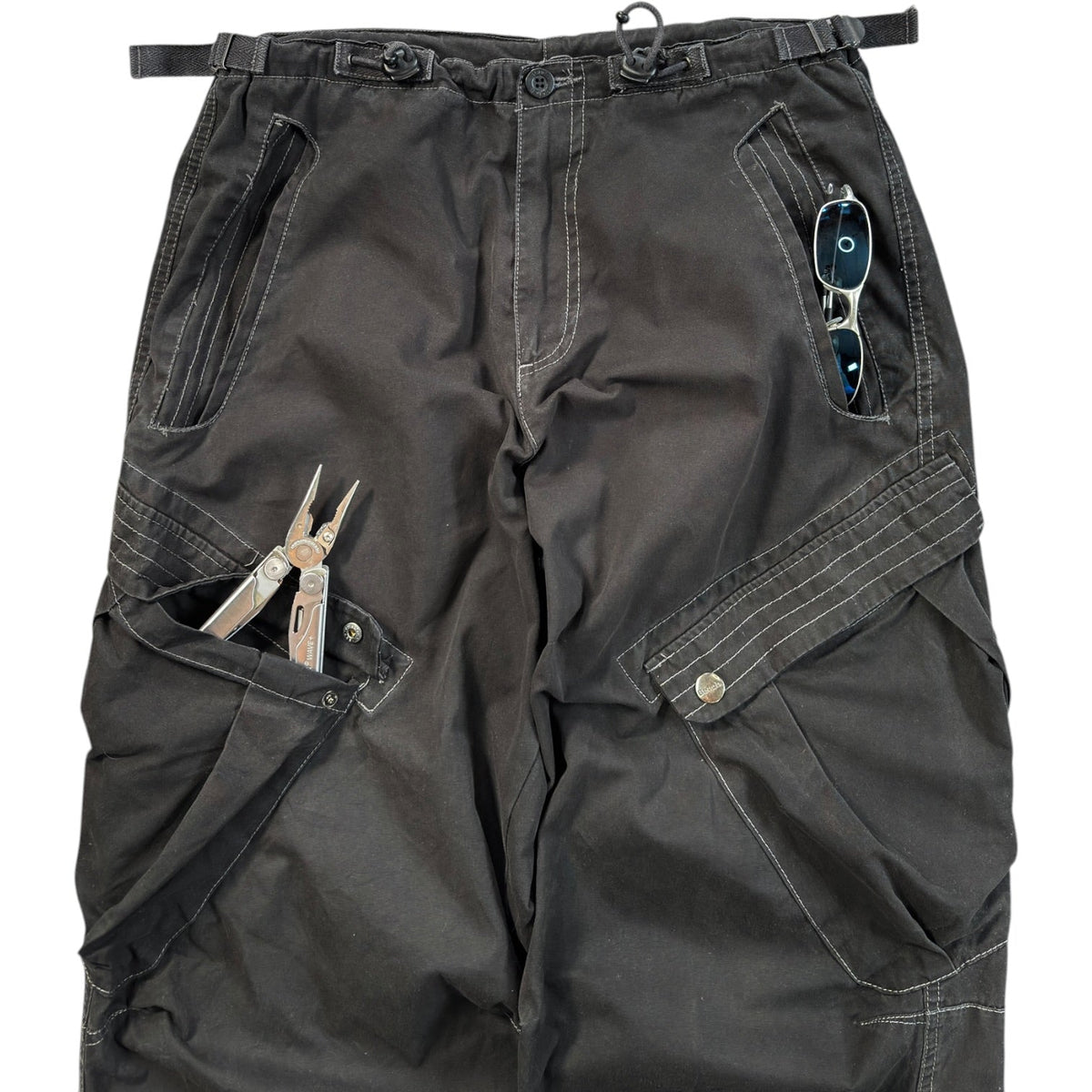 Bench 00’s Multipocket Cargo Pants W30 | W30, Black