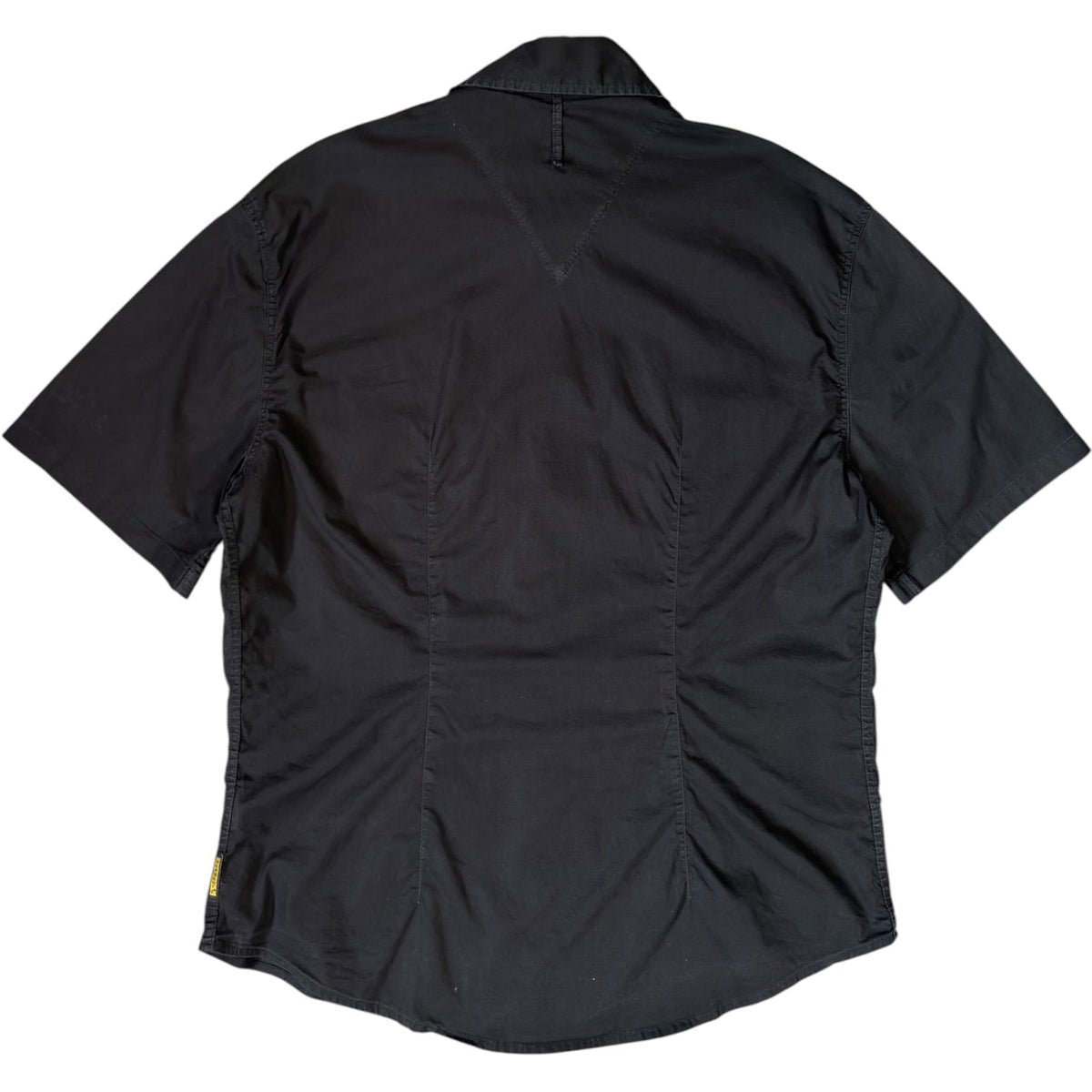 Armani Jeans 00’s Short Sleeve Shirt M | Medium, Black