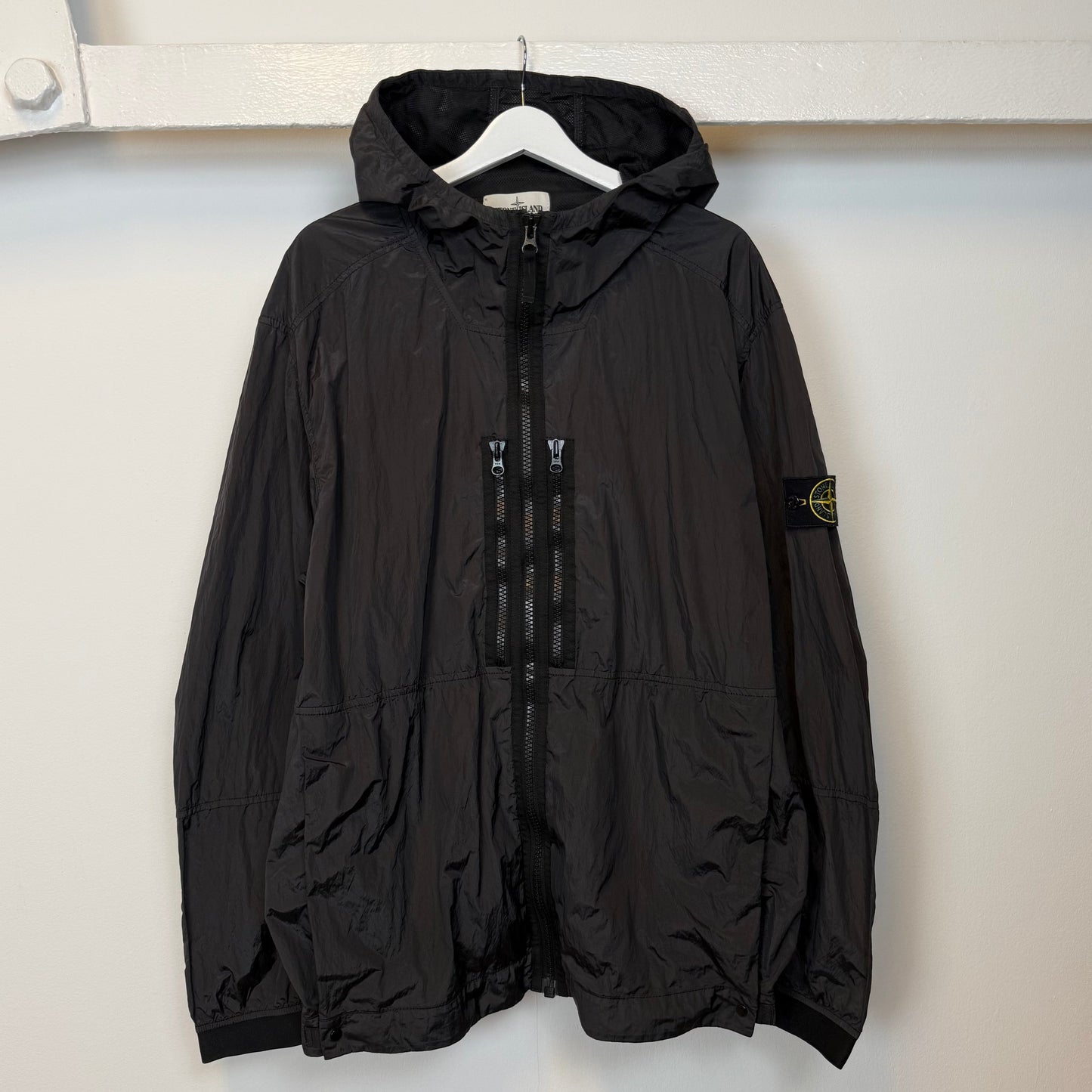 Stone Island Nylon Metal Watro Jacket (3XL) | XXXL, Black