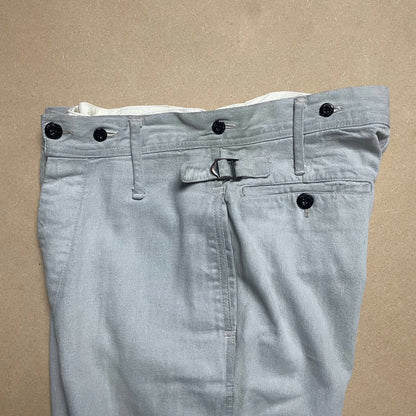 A/W 1990 Cadet Grey Dual Layer Pants