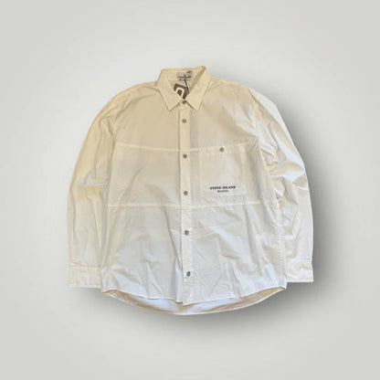 Stone Island Marina Cotton Canvas Shirt XL BNWT