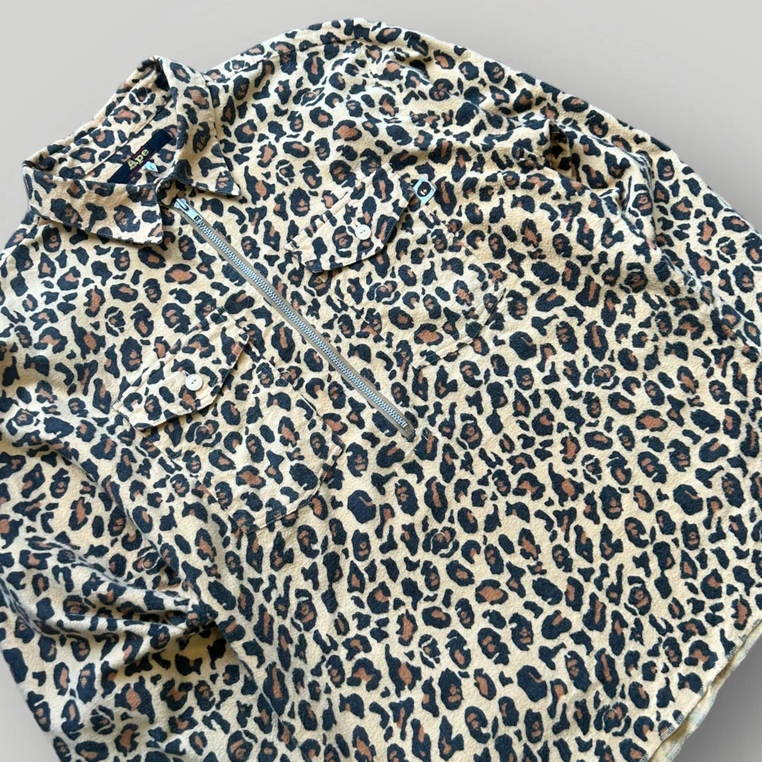 Bape 90’s Leopard Ape Pullover L