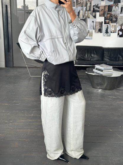 Vintage 2000s High Neck Bomber Jacket - XL