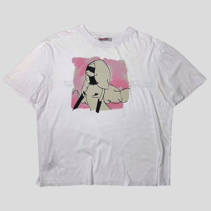 Prada Sport 2007 Unspoken Dialogue Graphic T-shirt - M/L | Default Title, White