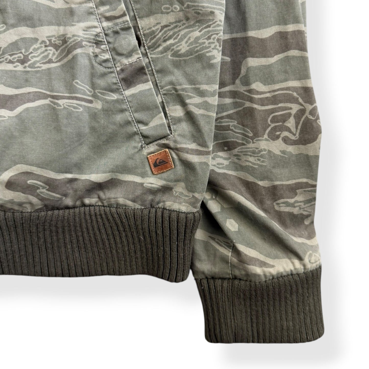 2000's Quiksilver DPM Series Camouflage Jacket (L) | Large, Multicoloured