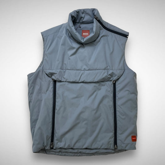 Hugo Boss Orange Zip-Up Vest (2000s)