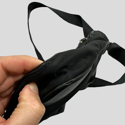 Prada Milano 00’s Nylon & Leather Crossbody Bag