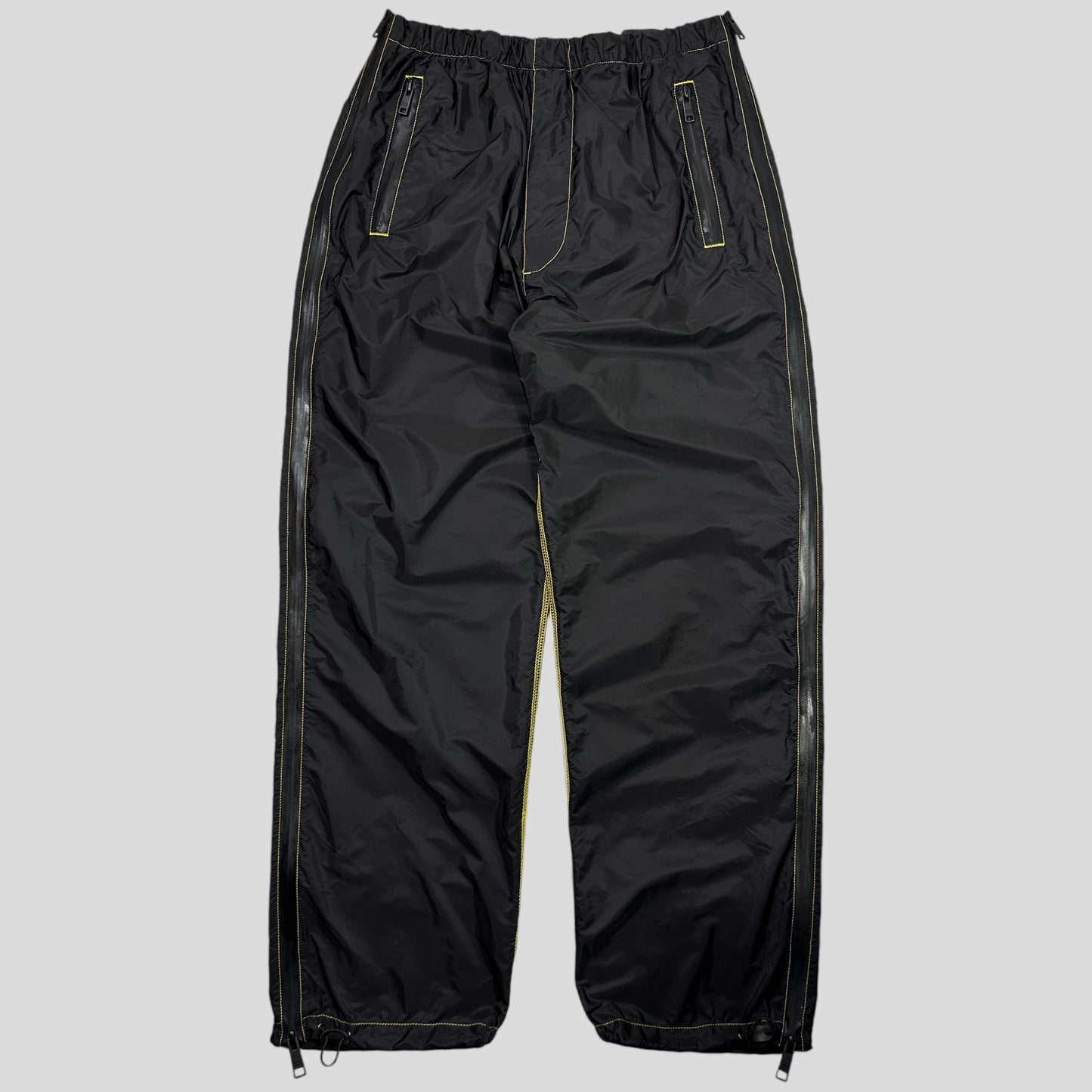 Prada Milano SS17 Runway Nylon Tech Track Pants - S (30-34) | Default Title, Multicoloured