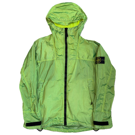 Stone Island SS/19 Nylon Metal Watro Jacket In Green (L) | Green, Green