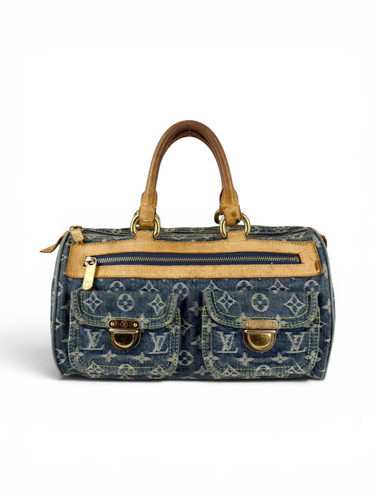 2005 Louis Vuitton Denim Neo Speedy Handbag | O/S, Multicoloured