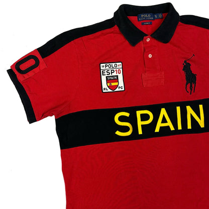 Ralph Lauren Spain Polo In Red ( XL ) - 1036 Emporium
