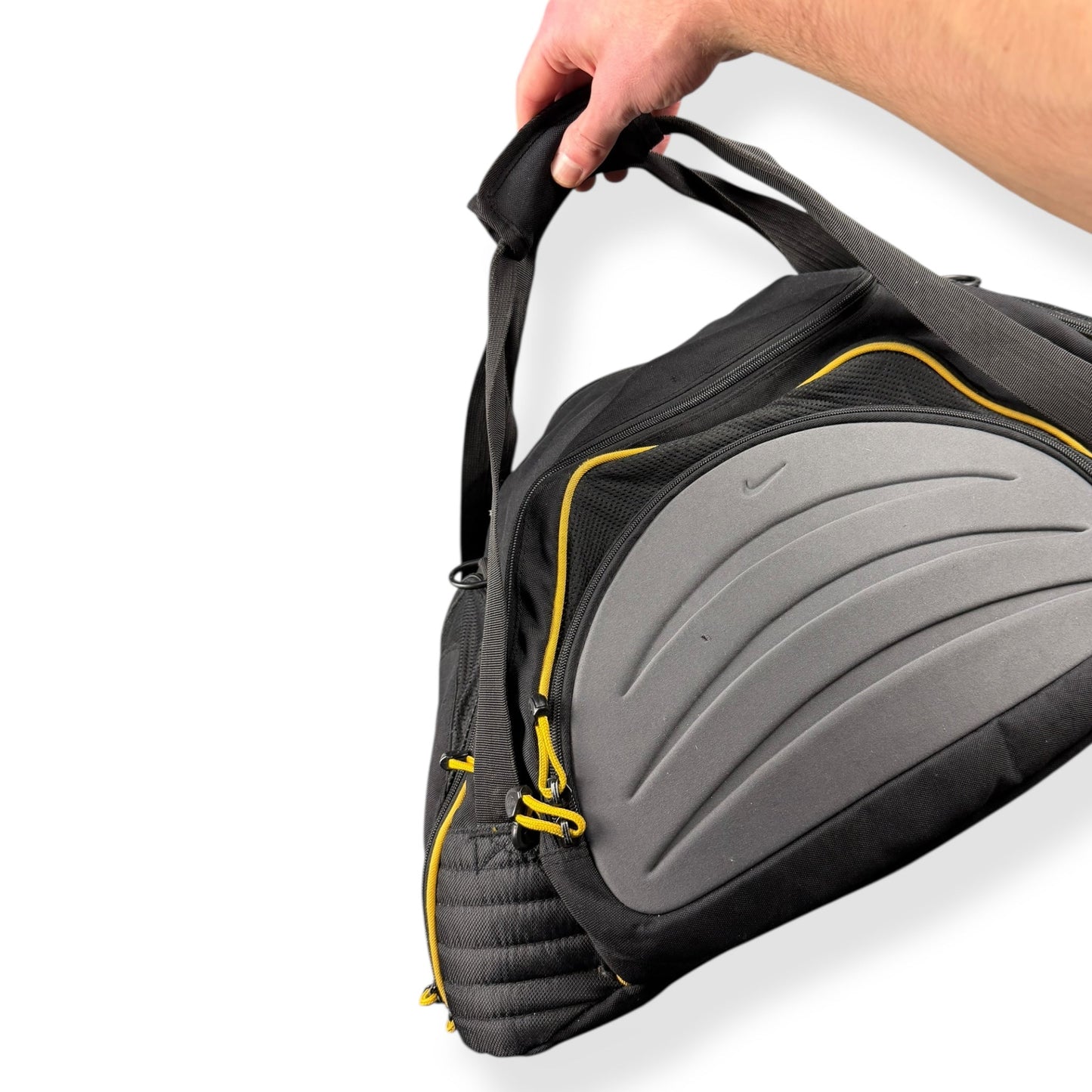 2000's Nike Air Hardshell Duffle Bag | O/S, Black