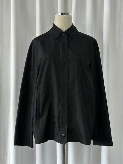 Max Mara Weekend 2000s Concealed Placket Bomber Jacket - M