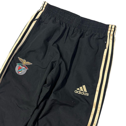 Adidas 2009/10 Benfica Tracksuit In Red & Black ( S )