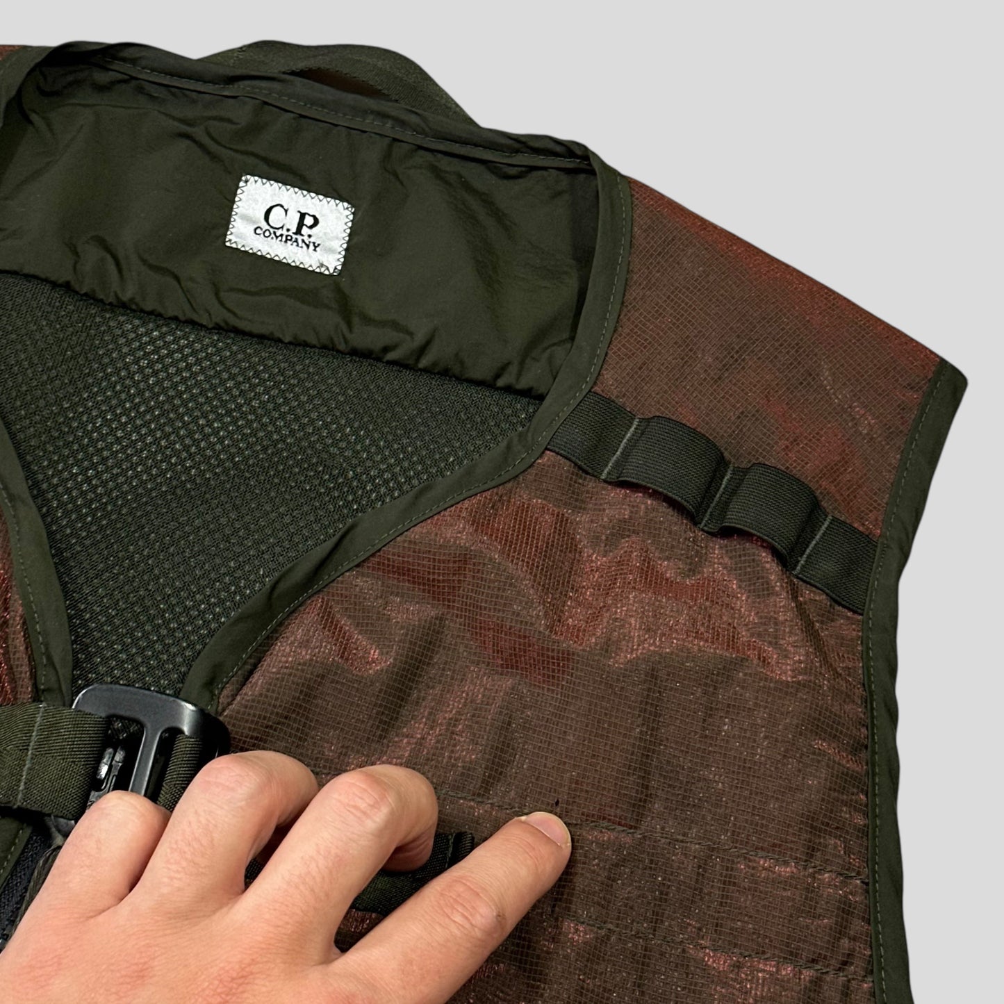 CP Company Red Prism Tactical Lens Gilet Vest - IT48 (M)