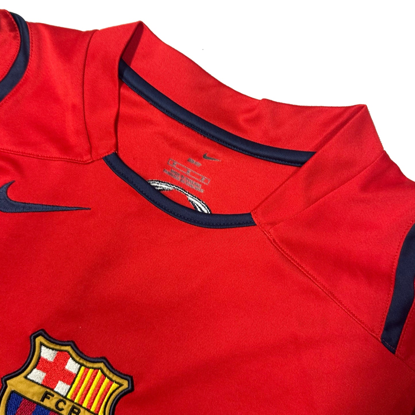 Nike Barcelona 2006/07 Training Long Sleeve Shirt In Red ( M )