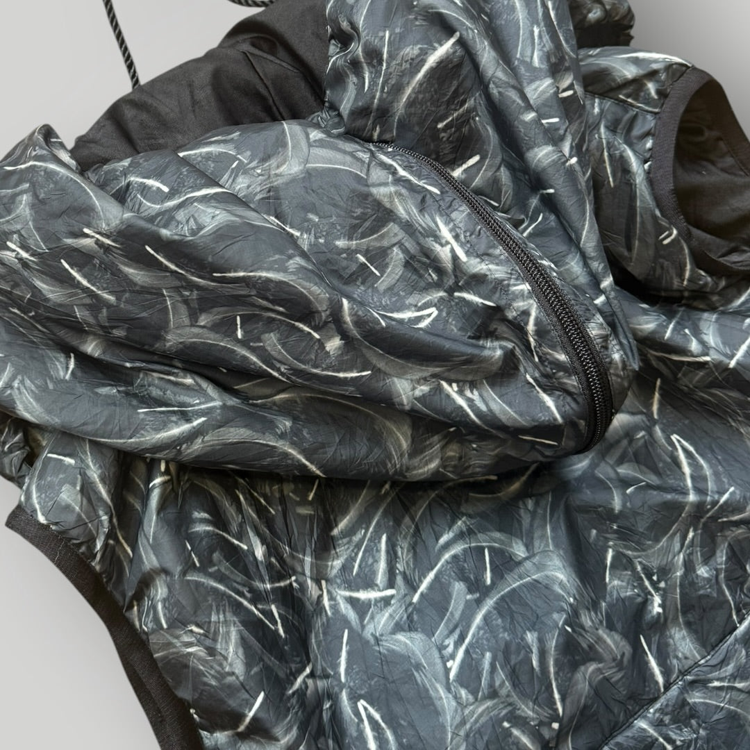 Final Home FW/2002 Interchangeable Split Hood Vest S | O/S, Camo