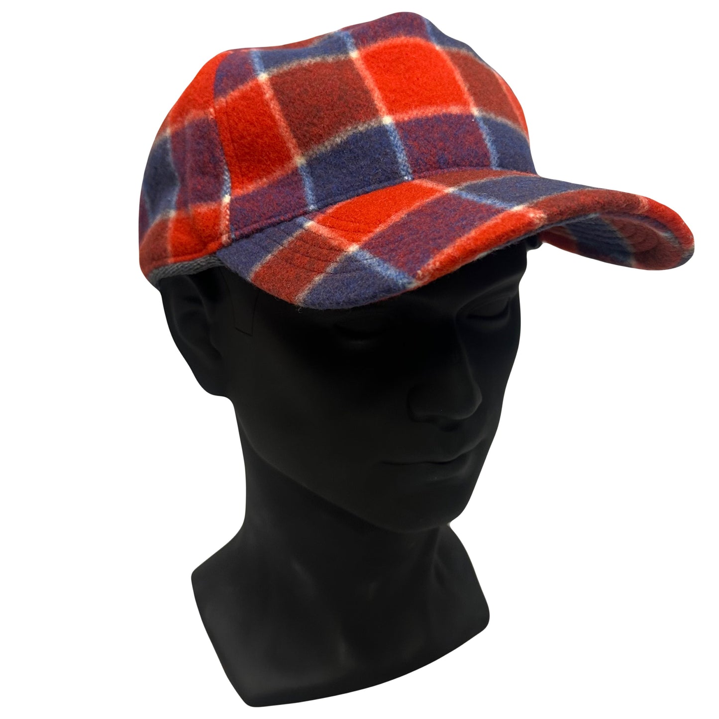 Montbell Wool Check Cap In Red ( M/L )