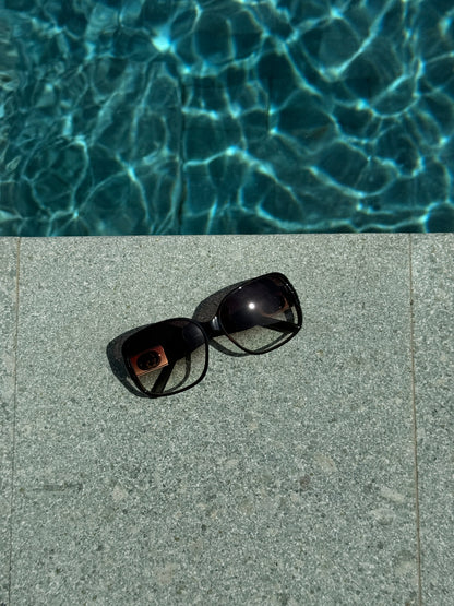 Vintage 2000s Gucci Oversized Sunglasses | O/S, Brown