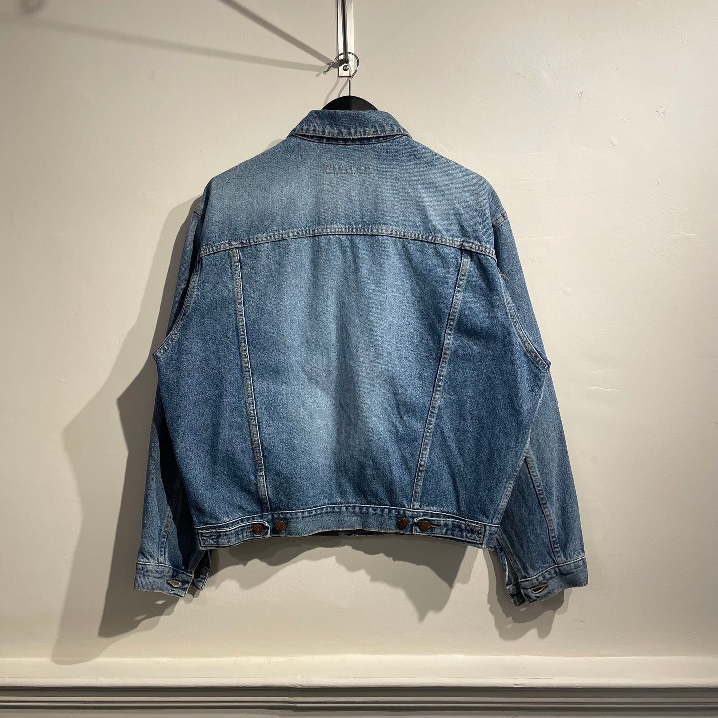 Katharine Hamnett Denim Trucker Jacket | O/S, Light Blue