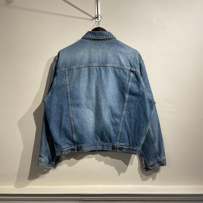 Katharine Hamnett Denim Trucker Jacket | O/S, Light Blue