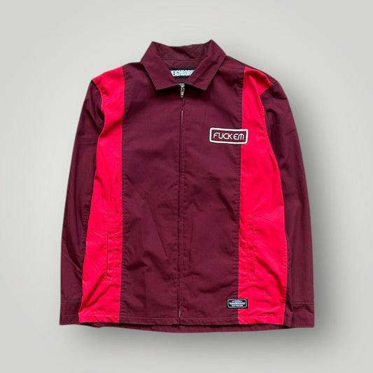 Neighbourhood 'Fu*k Em' Coach Jacket L