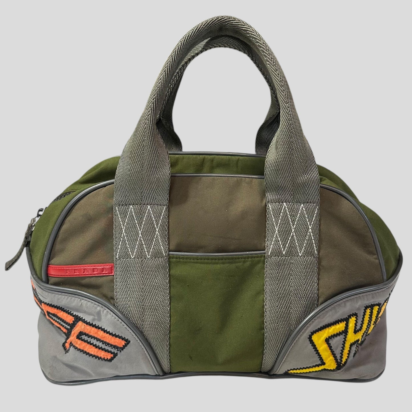 Prada Sport 00’s Shwfff Moto Bowling Handbag