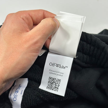 Off-white by Virgil Abloh 2013 Body Stitch Heavy Cotton Joggers - S (M) | Black