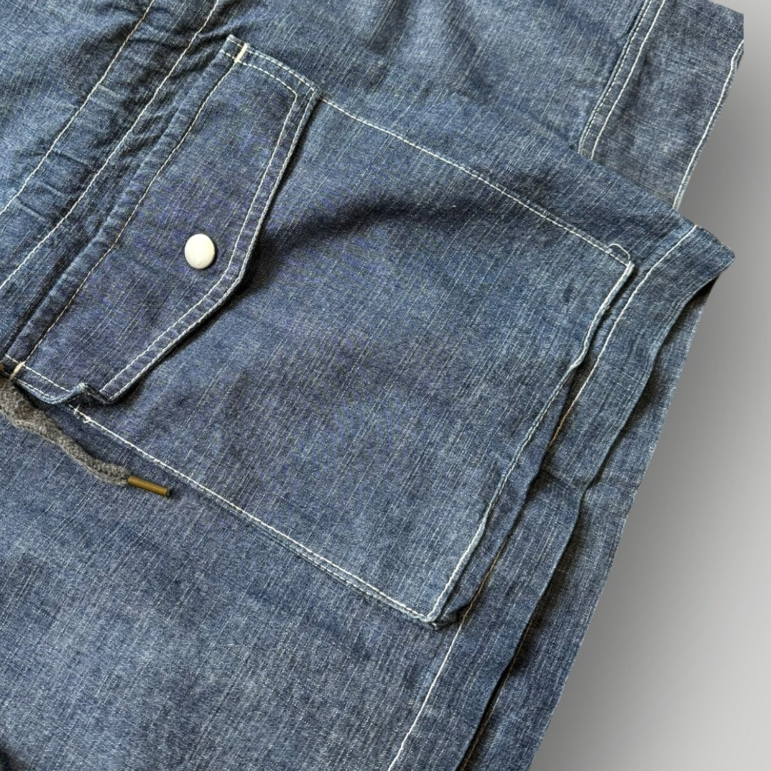 Frizmworks Denim Pullover Smock M | Default Title, Denim Blue