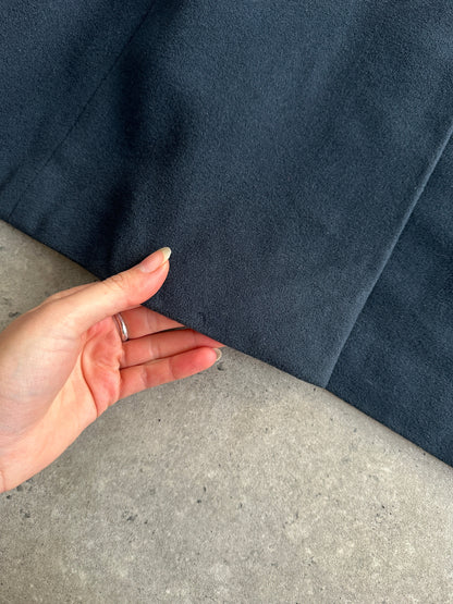 Moschino 1990s Pure Wool Double Breasted Coat - XL/XXL