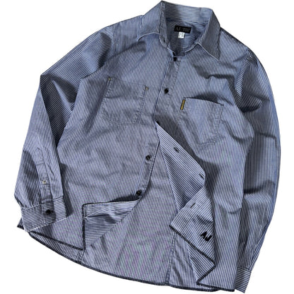 Armani Jeans 00’s Striped Shirt L | Large, Multicoloured
