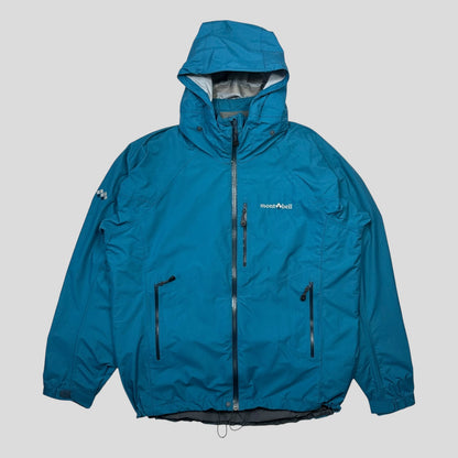 Montbell 00’s Goretex Rain Dancer Insulated Jacket - XL | Blue
