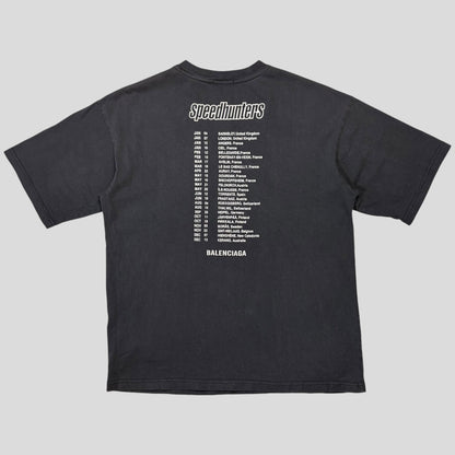 Balenciaga 2018 Speed Hunters Graphic T-shirt - XS (M) | Medium, Grey