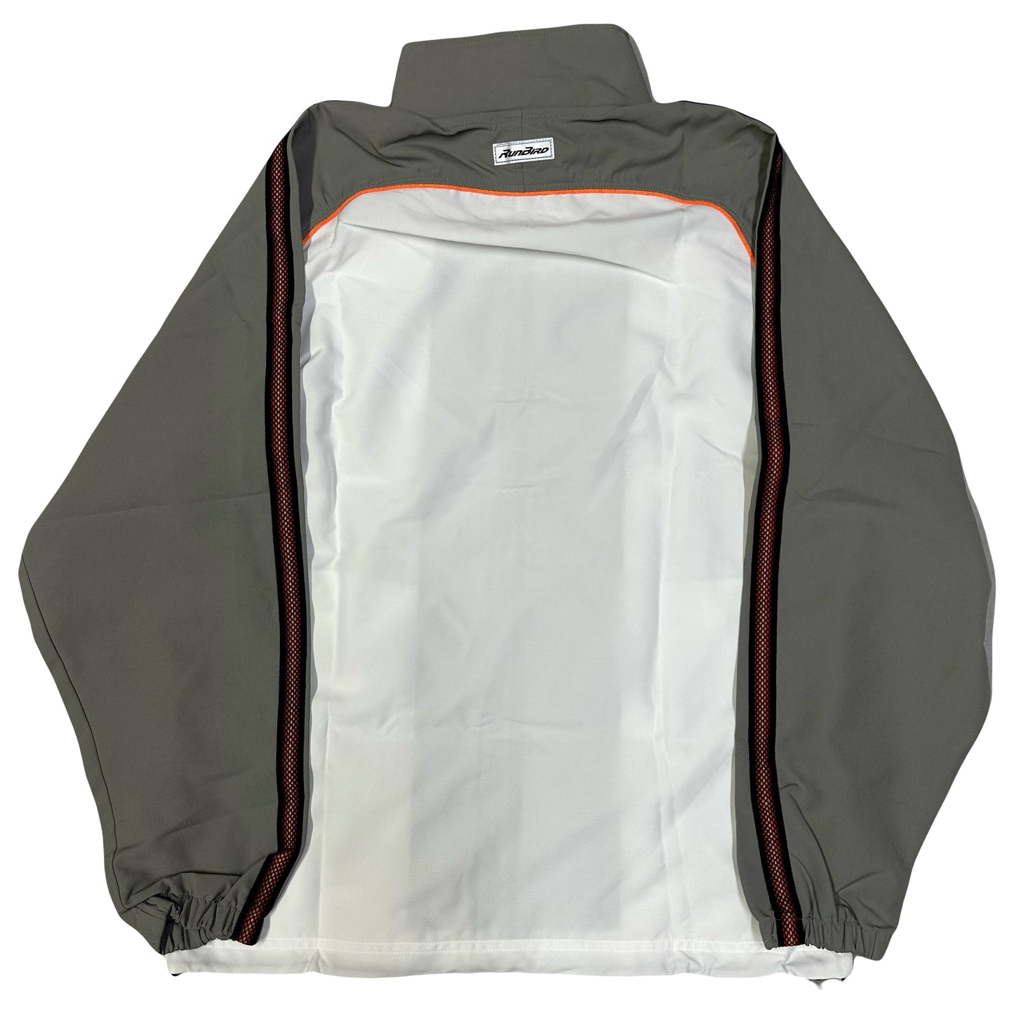 Mizuno Run Bird Tracksuit In Grey & White ( S )