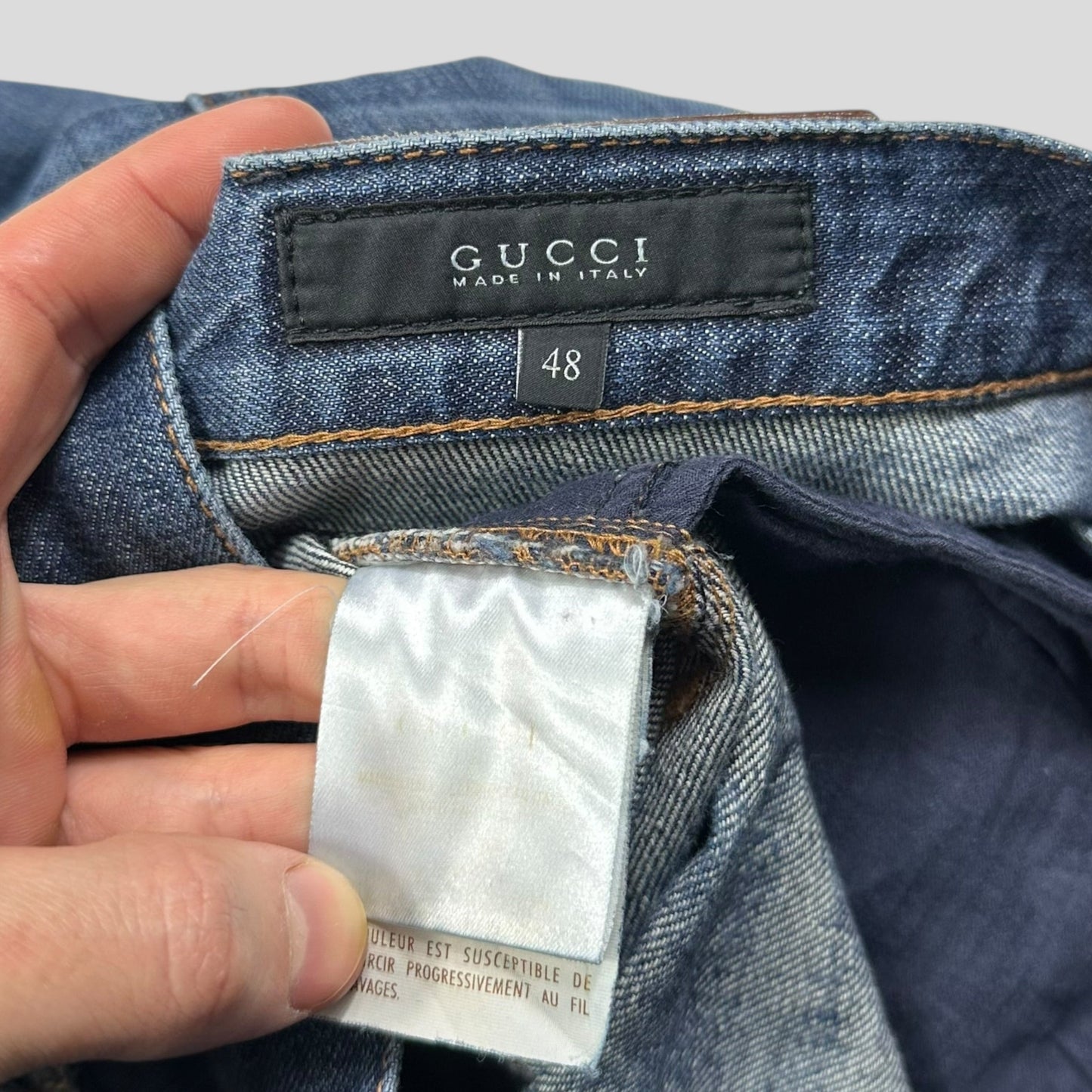 Gucci 00’s Baggy Denim Logo Jeans - IT48 (M/L)