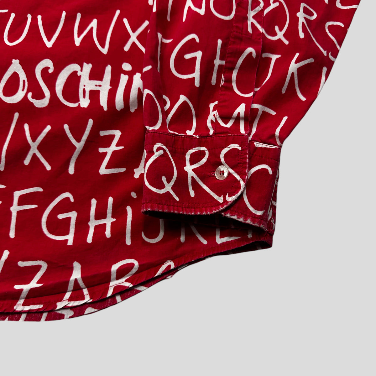 Moschino Jeans 00’s ABC Set Red - W32 & XXL | W32, Red