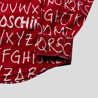 Moschino Jeans 00’s ABC Set Red - W32 & XXL | W32, Red